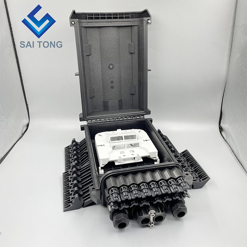 Saitong Fiber Optical 16 Core Splice Enclosure Splitter Box Caja Nap Box PLC Splitter Волоконно-оптическая распределительная коробка