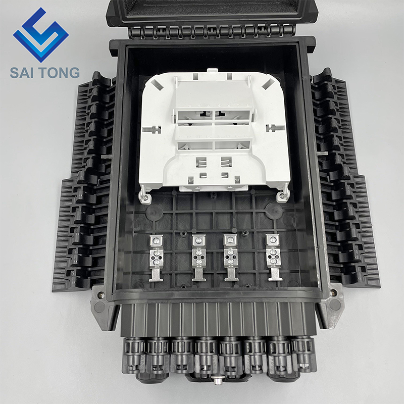 Saitong Fiber Optical 16 Core Splice Enclosure Splitter Box Caja Nap Box PLC Splitter Волоконно-оптическая распределительная коробка