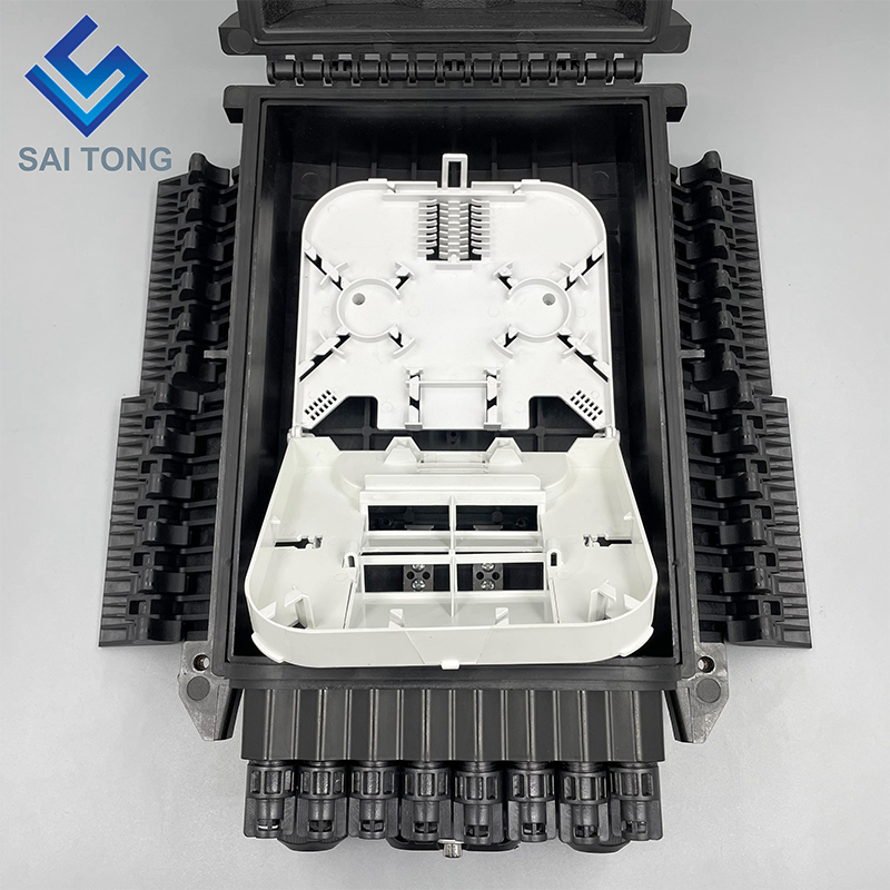 Saitong Fiber Optical 16 Core Splice Enclosure Splitter Box Caja Nap Box PLC Splitter Волоконно-оптическая распределительная коробка