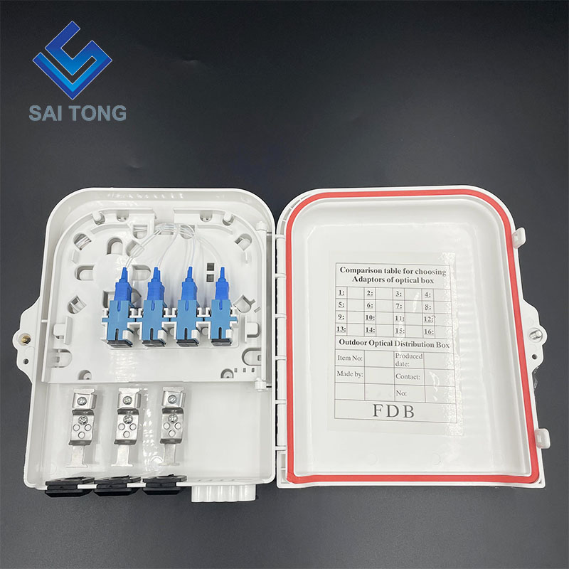 Заводская поставка 8-ядерный разветвитель plc ftth box 1 8 оптических распределительных коробок 8-портовый NAP для оптоволоконного оборудования