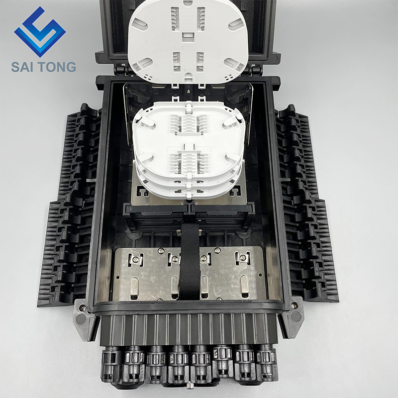 Saitong FTTH Открытый водонепроницаемый IP65 16 распределительных коробок волоконно-оптический терминал 4 в 16 с новым продуктом 1 покупатель