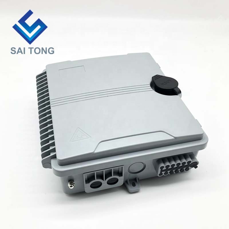 FTTH Outdoor 12 Core/port IP65 Fiber Optic Connector Box Водонепроницаемый кабельный ввод Gpon Onu Fiber Optic Splice Box Plastic BOX NAP