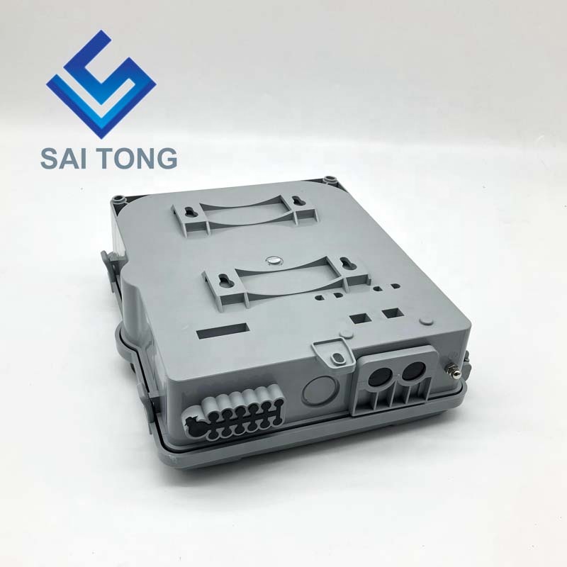 FTTH Outdoor 12 Core/port IP65 Fiber Optic Connector Box Водонепроницаемый кабельный ввод Gpon Onu Fiber Optic Splice Box Plastic BOX NAP