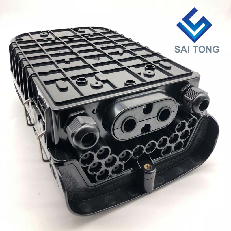 Saitong Made16 Core волоконно-оптический корпус PLC FTTH FTTX FTTP Волоконно-оптическая соединительная коробка IP65 Наружная оптоволоконная соединительная коробка Nap