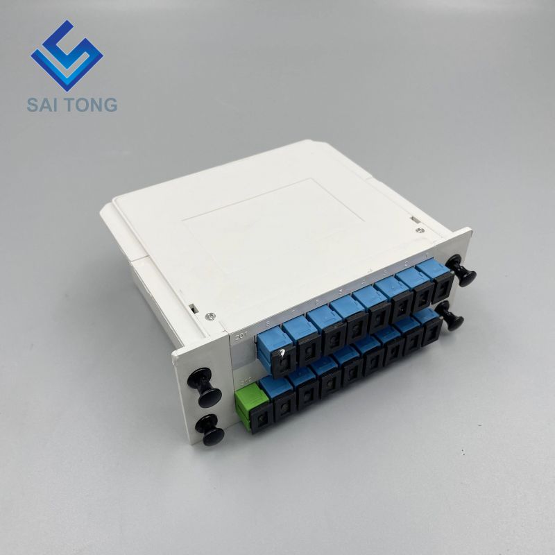 Оптически SC/UPC 1x16 LC LGX Box Type 1:16 Кассетный модуль PLC Волоконно-оптический сплиттер