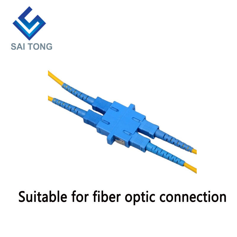 2022 SC-SC PC UPC SM Duplex Волоконно-оптический соединитель Дешевая цена SC/UPC Волоконный адаптер для тестирования волокна