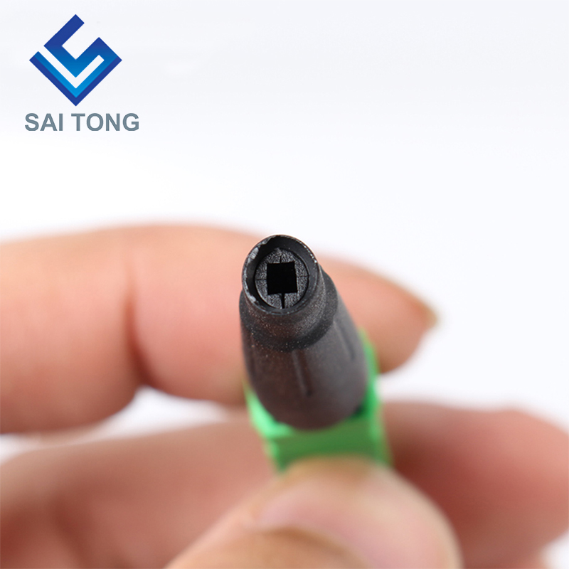 FTTH Fiber Saitong Optic Fast Connector sc apc зеленый цвет оптоволоконный кабель быстрый разъем Quick Connector Полевая сборка Одномодовый